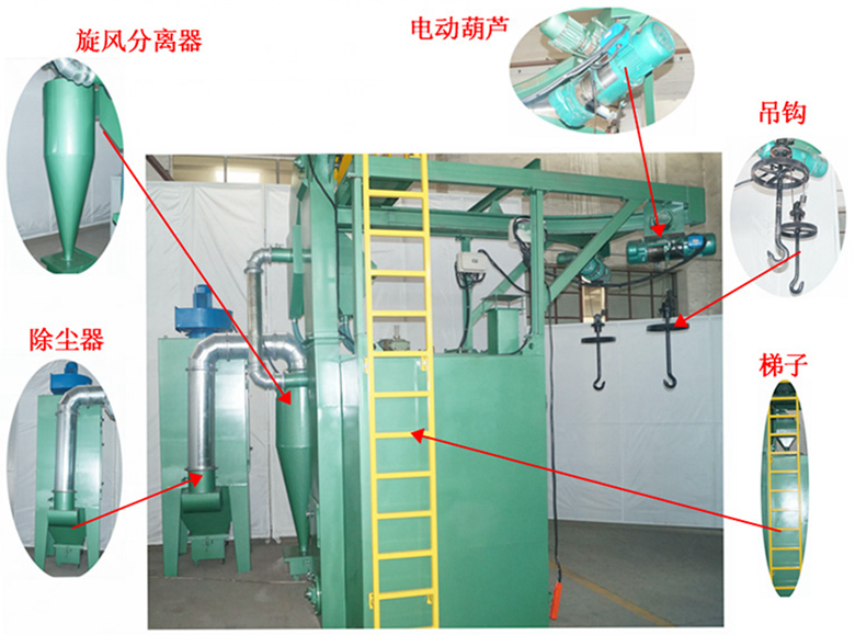 吊鉤式拋丸機